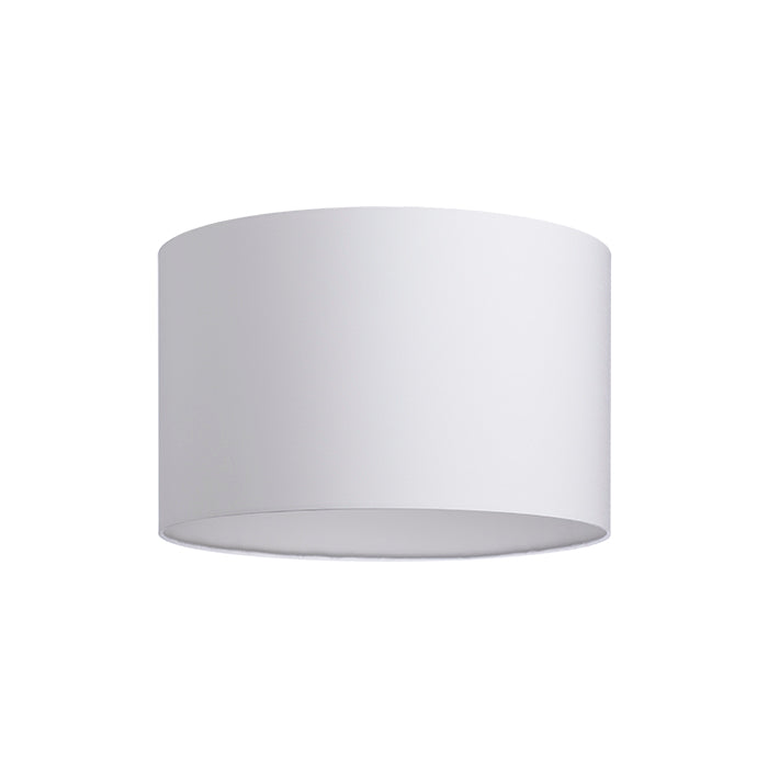RON 40/25 stínidlo Polycotton bílá/bílé PVC max. 23W