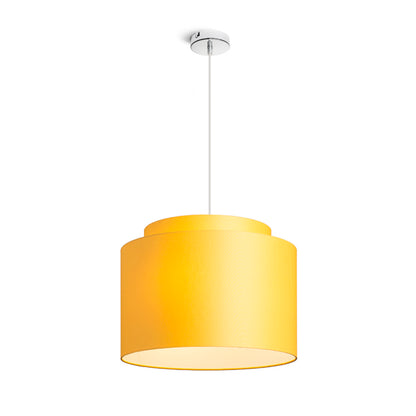 DOUBLE 40/30 stínidlo Chintz meruňková/bílé PVC max. 23W