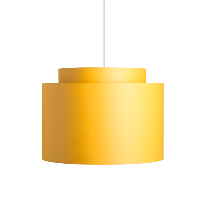 DOUBLE 40/30 stínidlo Chintz meruňková/bílé PVC max. 23W