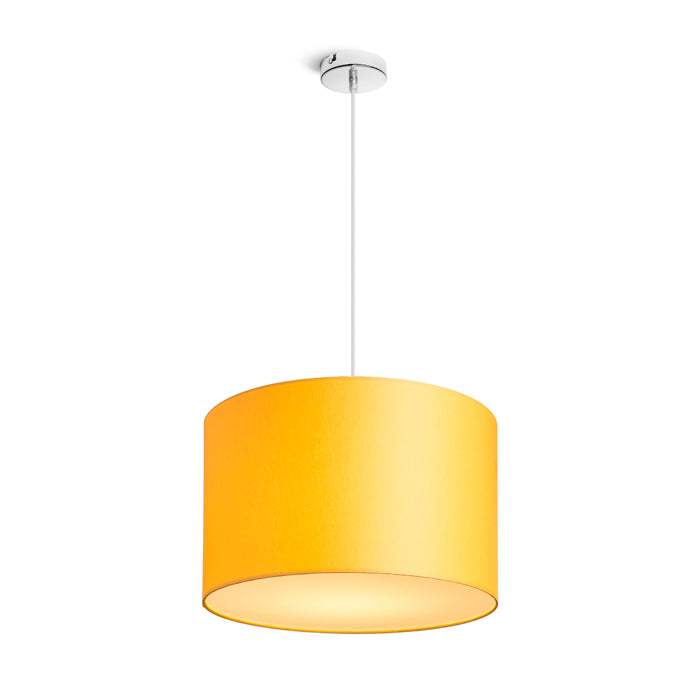 RON 40/25 stínidlo Chintz meruňková/bílé PVC max. 23W