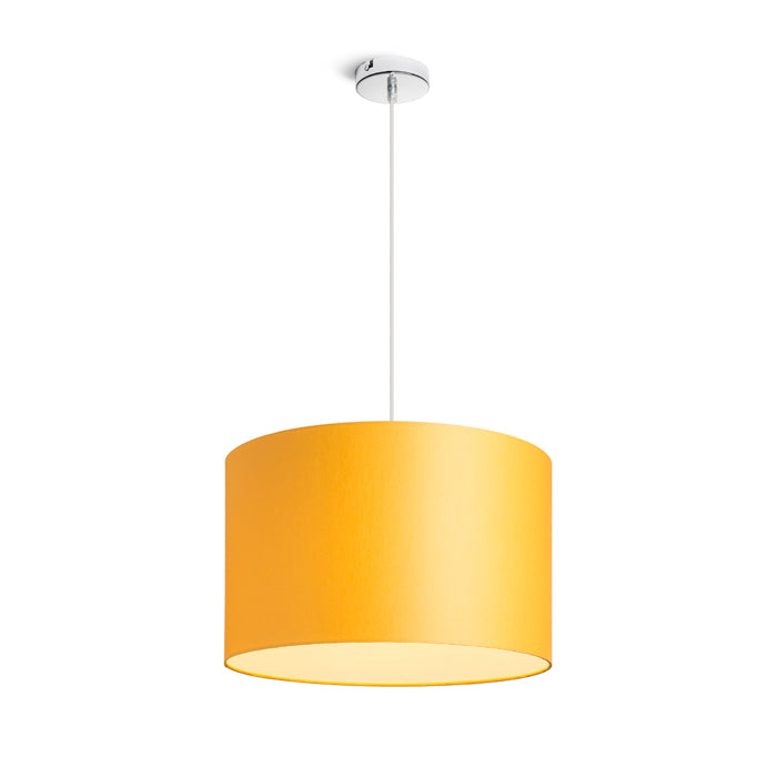 RON 40/25 stínidlo Chintz meruňková/bílé PVC max. 23W