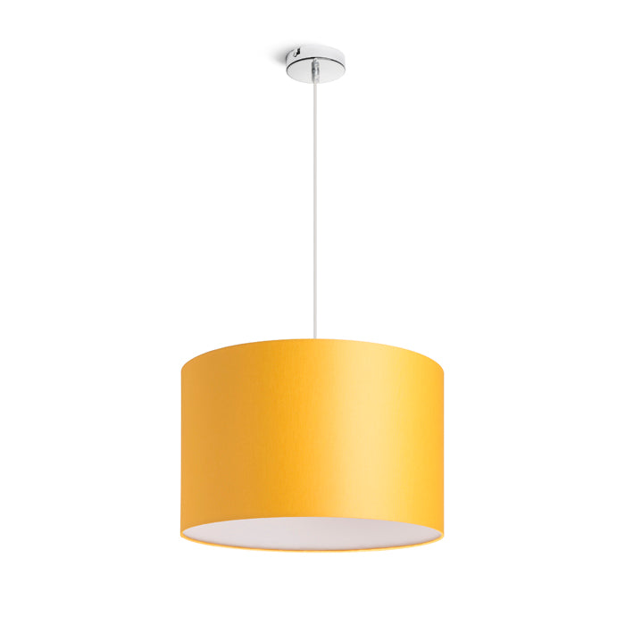 RON 40/25 stínidlo Chintz meruňková/bílé PVC max. 23W
