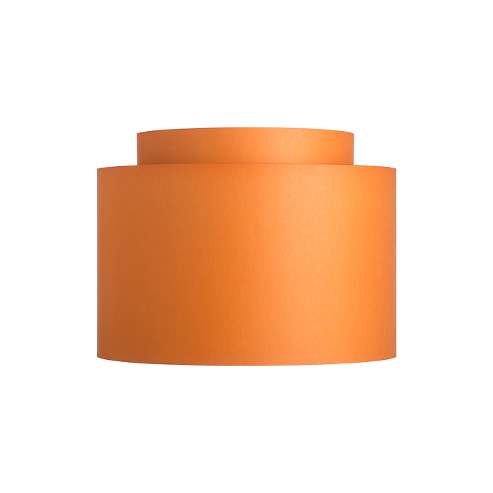 DOUBLE 40/30 stínidlo Chintz oranžová/bílé PVC max. 23W