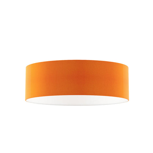RON 60/19 stínidlo Chintz oranžová/bílé PVC max. 23W