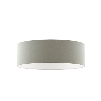 RON 60/19 stínidlo Chintz světle šedá/bílé PVC max. 23W