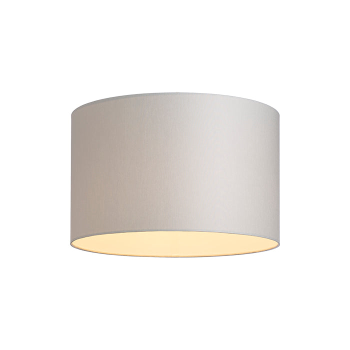 RON 40/25 stínidlo Chintz světle šedá/bílé PVC max. 23W