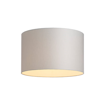 RON 40/25 stínidlo Chintz světle šedá/bílé PVC max. 23W