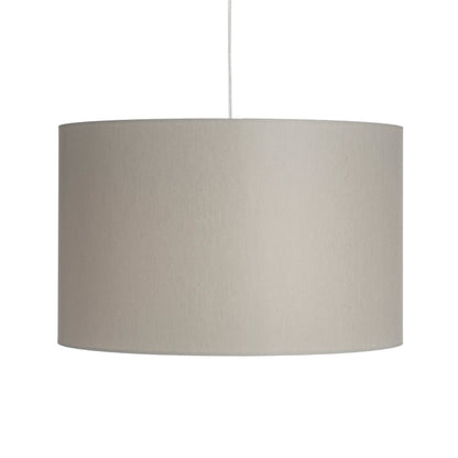 RON 40/25 stínidlo Chintz světle šedá/bílé PVC max. 23W