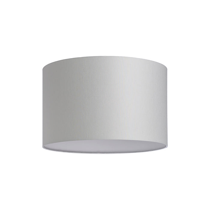 RON 40/25 stínidlo Chintz světle šedá/bílé PVC max. 23W