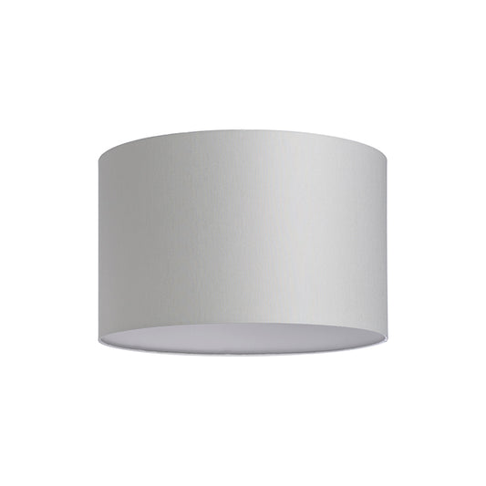 RON 40/25 stínidlo Chintz světle šedá/bílé PVC max. 23W