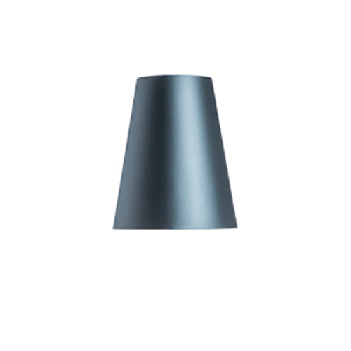 CONNY 25/30 stolní stínidlo Monaco petrolejová/stříbrné PVC max. 23W