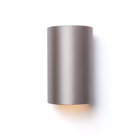 RON W 15/25 nástěnná Monaco holubí šeď/stříbrné PVC 230V LED E27 15W