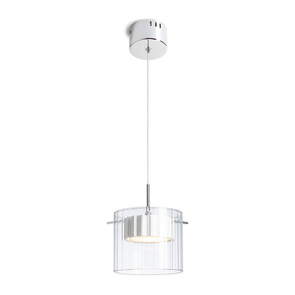 ESTRA I závěsná bílá čiré sklo 230V LED 5W 3000K