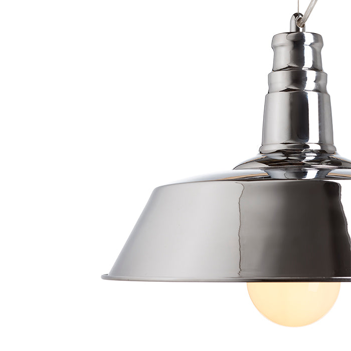 GOLDIE 36 závěsná chrom 230V LED E27 30W