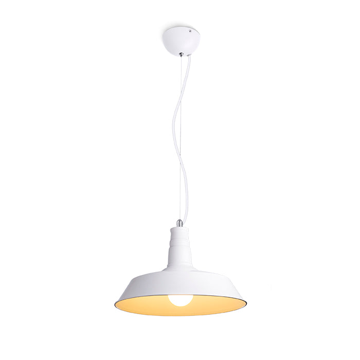 GOLDIE 46 závěsná bílá/bílá 230V LED E27 30W