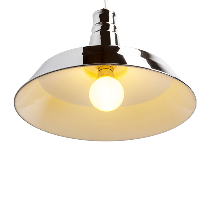 GOLDIE 46 závěsná chrom 230V LED E27 30W