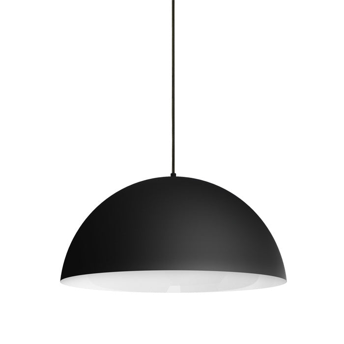 MONROE 50 závěsná matná černá/bílá 230V LED E27 30W