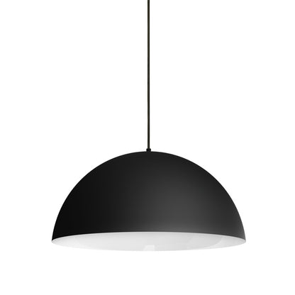 MONROE 50 závěsná matná černá/bílá 230V LED E27 30W