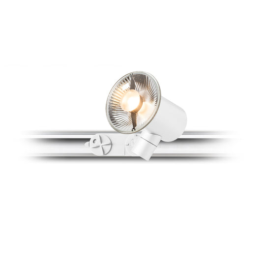 FAX pro tříokr. lištu bílá 230V LED GU10 12W