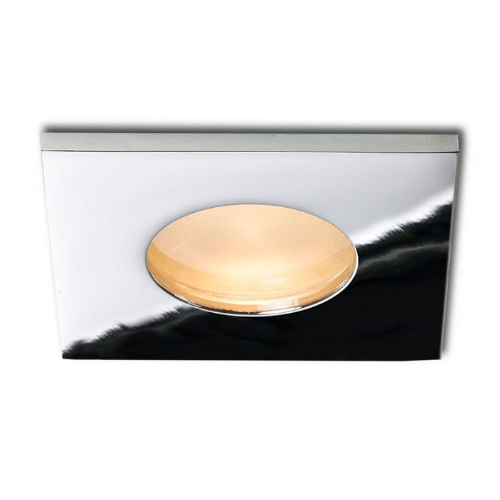 SPLASH SQ zápustná chrom 230V LED GU10 8W IP65