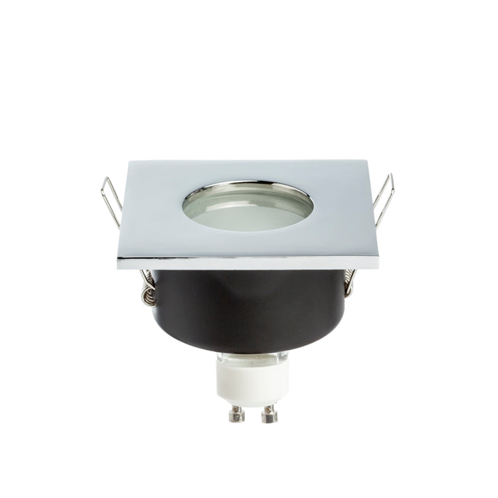 SPLASH SQ zápustná chrom 230V LED GU10 8W IP65