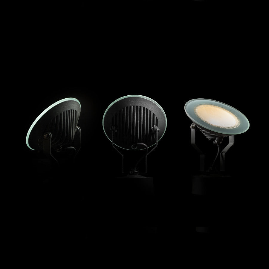 FOX venkovní reflektor antracitová 230V LED 9W 120° IP65 3000K