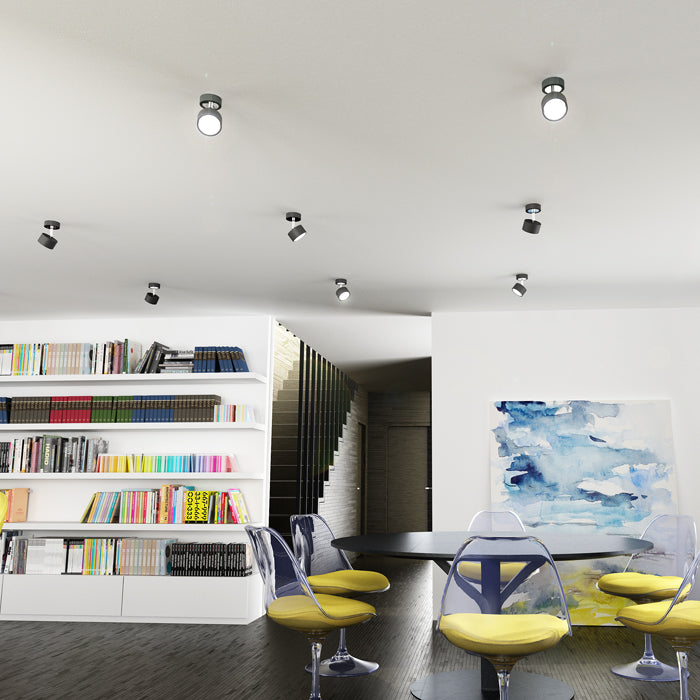 PIXIE náklopná černá chrom 230V LED GX53 7W