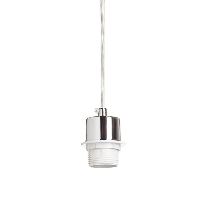 MORE 80 stropní závěsná základna matný nikl 230V LED E27 3x15W