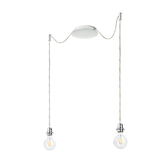 KOMBIX 2 závěsná sada CHZ+TK+CHO 230V LED E27 2x15W