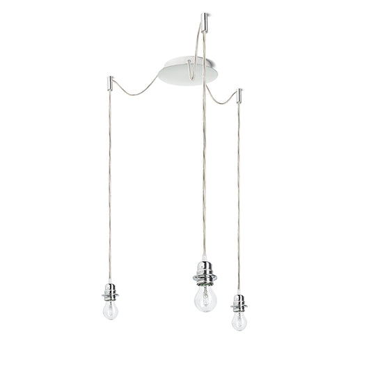 KOMBIX 3 závěsná sada CHZ+TK+CHO 230V LED E27 3x15W