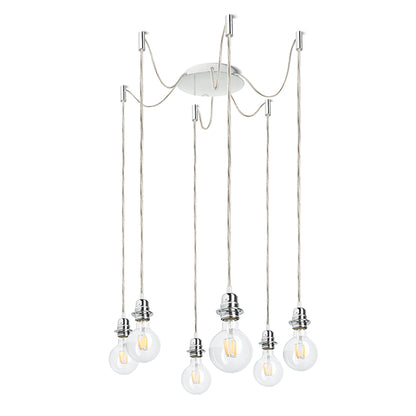 KOMBIX 6 závěsná sada CHZ+TK+CHO 230V LED E27 6x15W