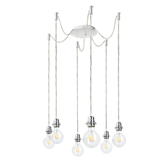 KOMBIX 6 závěsná sada CHZ+TK+CHO 230V LED E27 6x15W