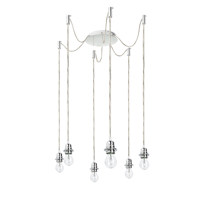 KOMBIX 6 závěsná sada CHZ+TK+CHO 230V LED E27 6x15W