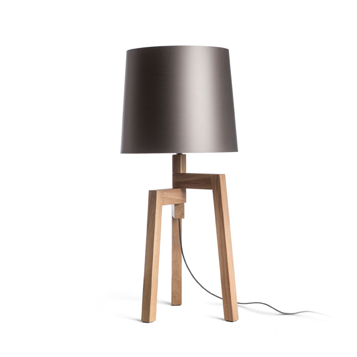 WOODY stolní podstavec dub 230V LED E27 15W