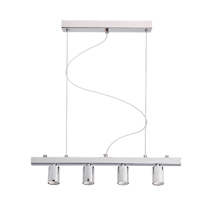 RALLONG IV závěsná základna chrom 230V LED E27 4x15W