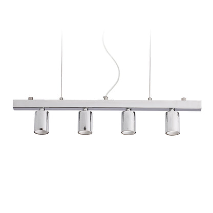 RALLONG IV závěsná základna chrom 230V LED E27 4x15W