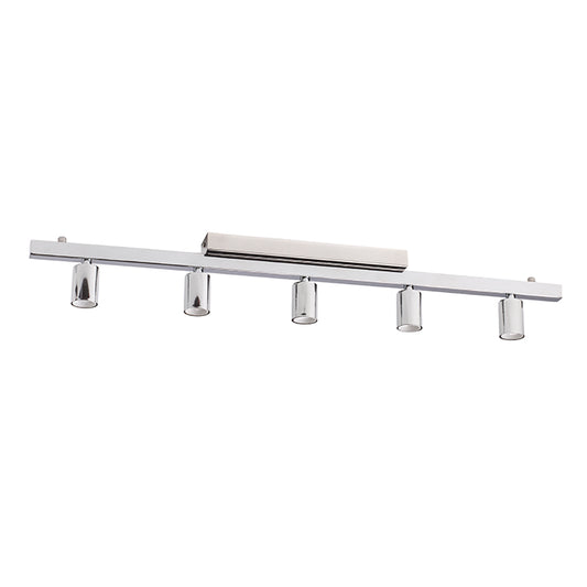 RALLONG V stropní základna chrom 230V LED E27 5x15W