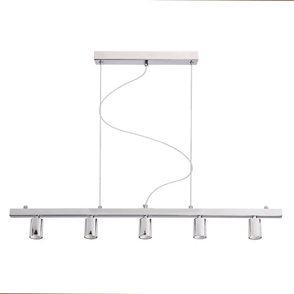 RALLONG V závěsná základna chrom 230V LED E27 5x15W
