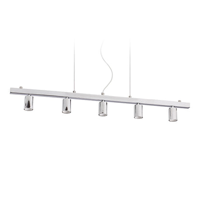 RALLONG V závěsná základna chrom 230V LED E27 5x15W