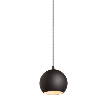 COPA závěsná černá sklo 230V LED E27 11W