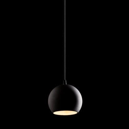 COPA závěsná černá sklo 230V LED E27 11W