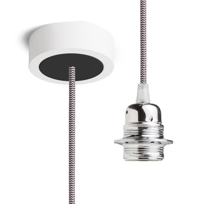 HEX závěsná sada BZ+Č/BK+CHO+ČK1 230V LED E27 15W