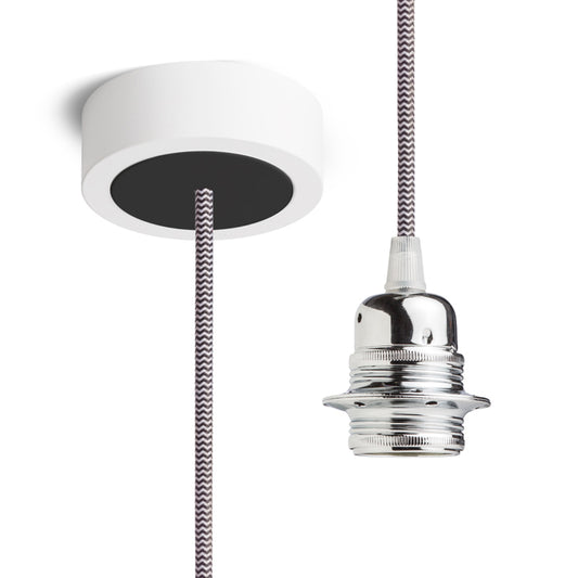 HEX závěsná sada BZ+Č/BK+CHO+ČK1 230V LED E27 15W