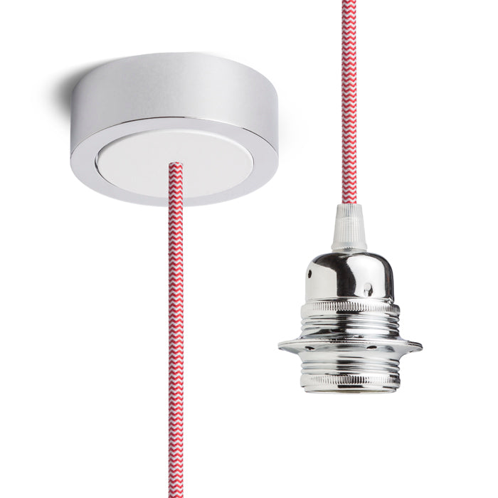 HEX závěsná sada CHZ+ČE/BK+CHO+BK1 230V LED E27 15W