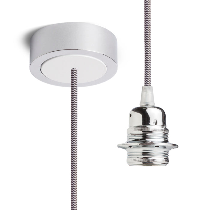 HEX závěsná sada CHZ+Č/BK+CHO+BK1 230V LED E27 15W