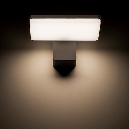 RINA nástěnná antracitová 230V LED 12W IP65 3000K
