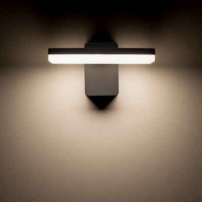 RINA nástěnná antracitová 230V LED 12W IP65 3000K