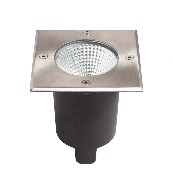 RIZZ SQ 125 nerezová ocel 230V LED 7W 41° IP67 3000K