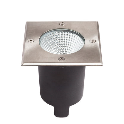 RIZZ SQ 125 nerezová ocel 230V LED 7W 41° IP67 3000K