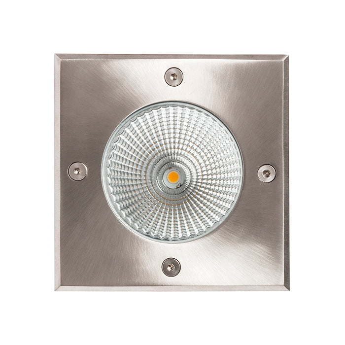 RIZZ SQ 125 nerezová ocel 230V LED 7W 41° IP67 3000K